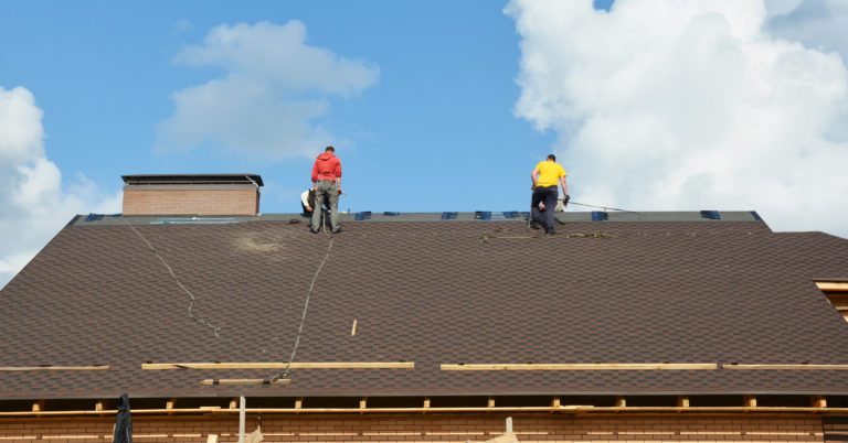 Custom Milford roofing installation project
