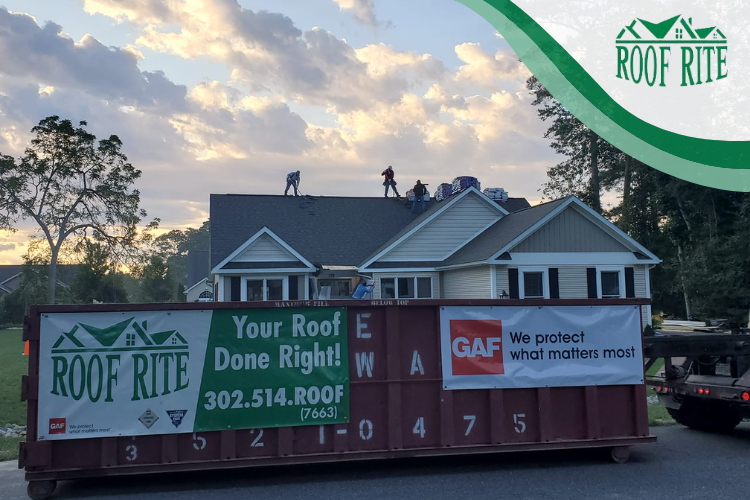 Residential roof installation with high-quality materials